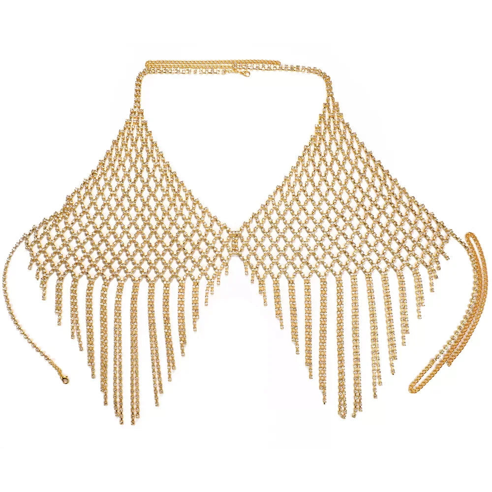 Rhinestone Body Chain Jewelry