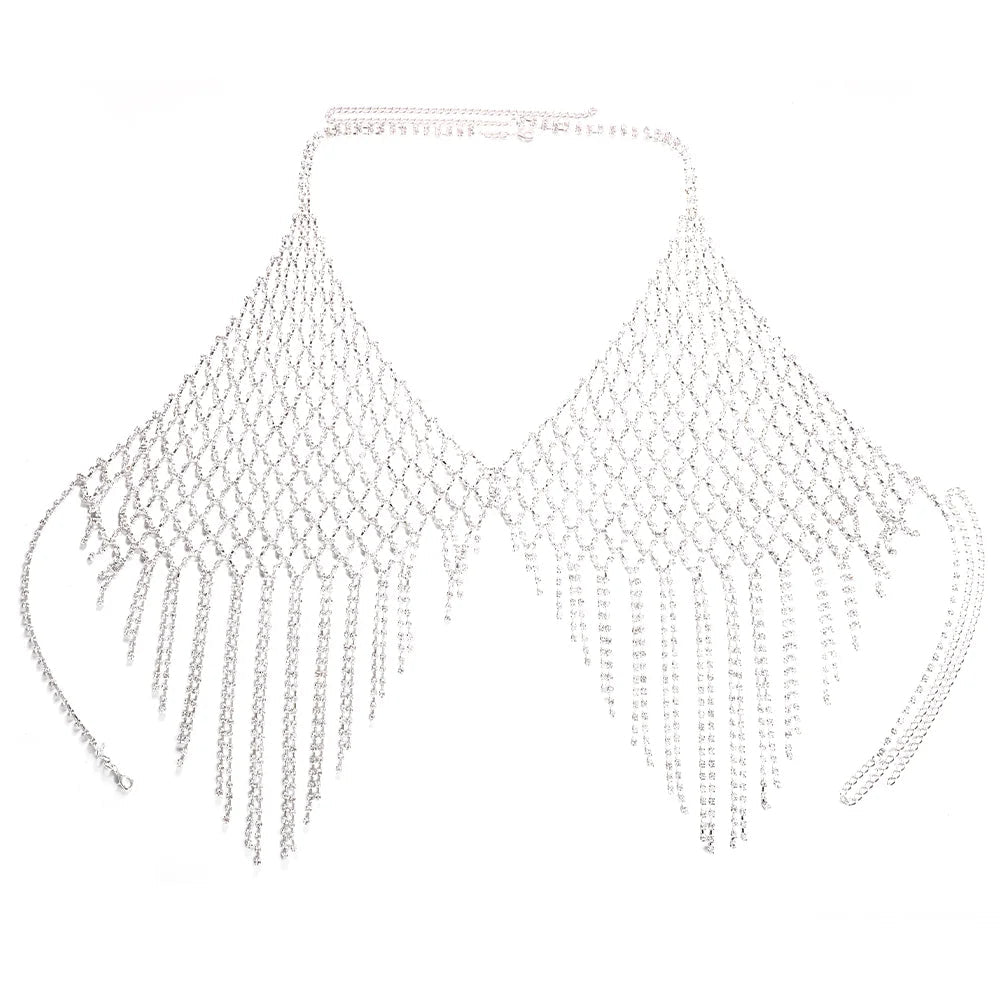 Rhinestone Body Chain Jewelry