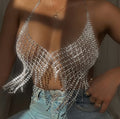 Rhinestone Body Chain Jewelry