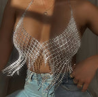Rhinestone Body Chain Jewelry