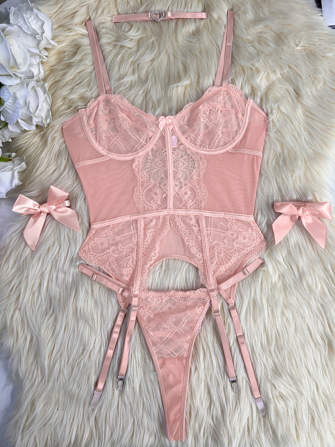 Muse Seductive Lace Lingerie Set